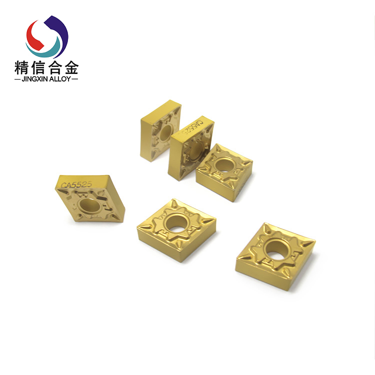 數(shù)控刀片_株洲金屬陶瓷 CNMG120404-HQ普通車削刀片 TiN涂層硬質(zhì)合金刀片負(fù)角